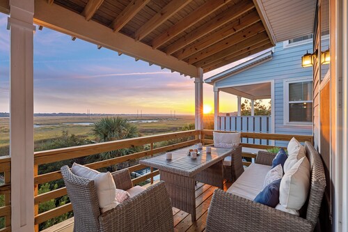 34 Broad View Lane @ Broad Creek | Direct Marsh Views | Private Pool | Modern Furnishings