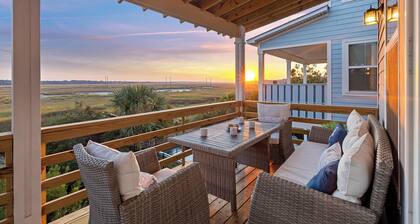 34 Broad View Lane @ Broad Creek | Direct Marsh Views | Private Pool | Modern Furnishings