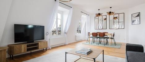 Televisie en een stereo