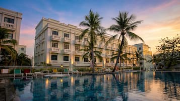 Façade de l’hébergement