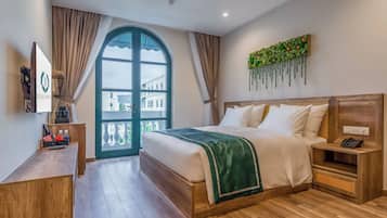 Deluxe Room, Balcony, City View | In-room safe, soundproofing, free WiFi