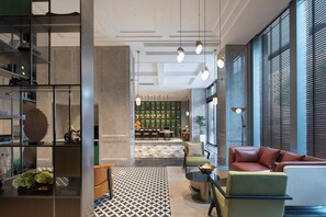 Sitzecke in der Lobby