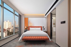 이그제큐티브 싱글룸 | 책상, 노트북 작업 공간, 암막 커튼, 방음 설비