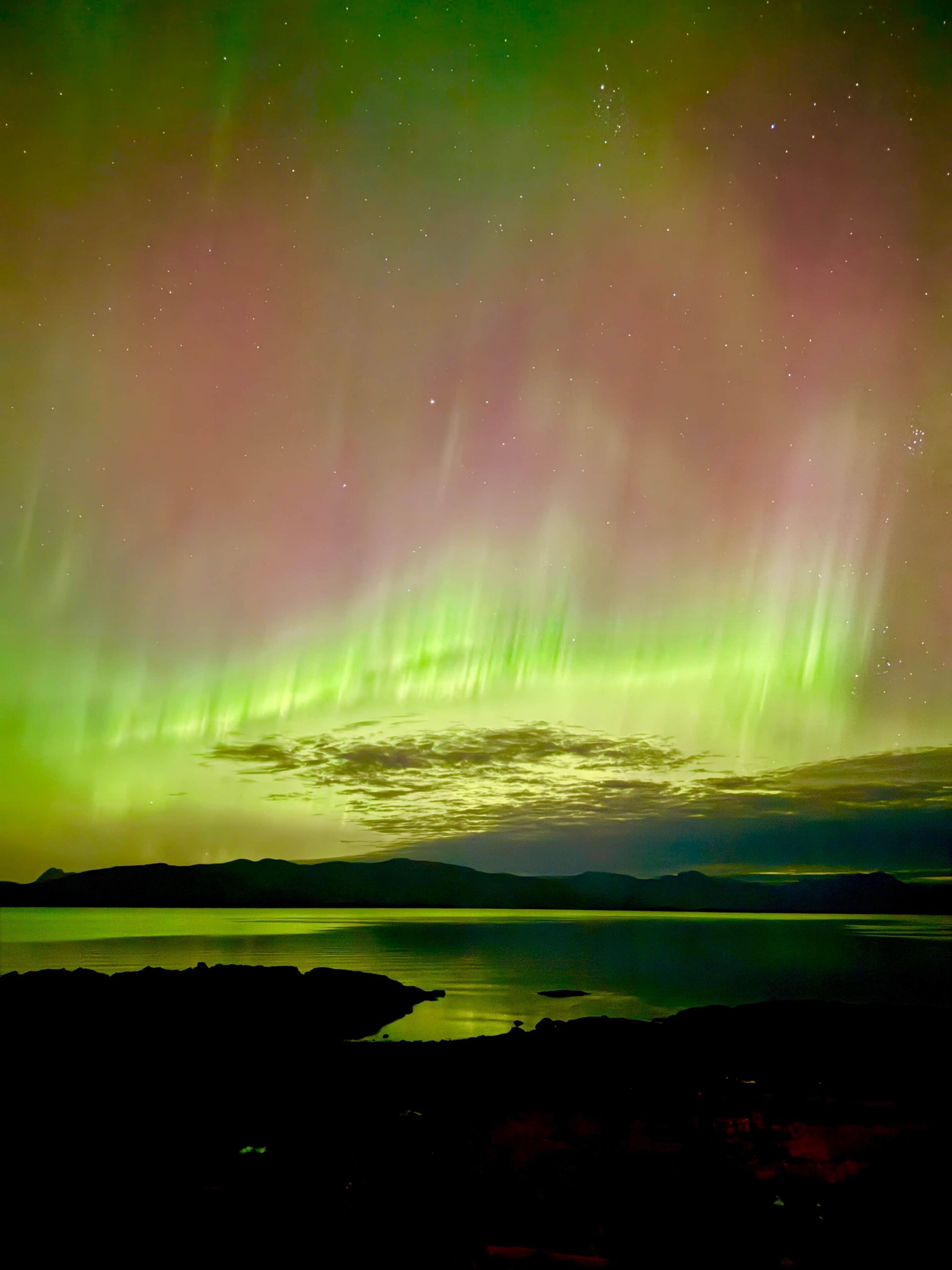 Aurora at Whale Point Cabins