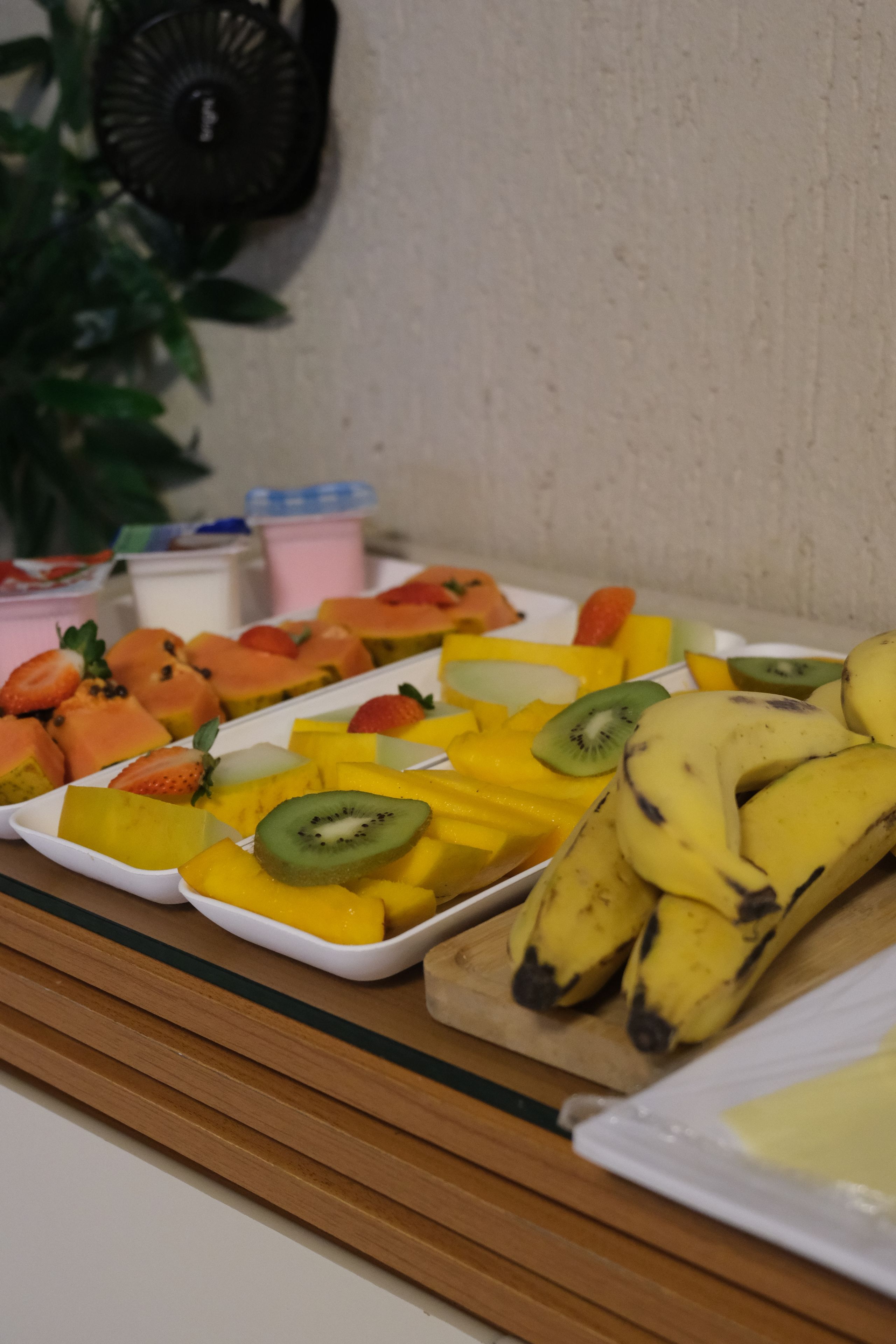 Petit déjeuner buffet