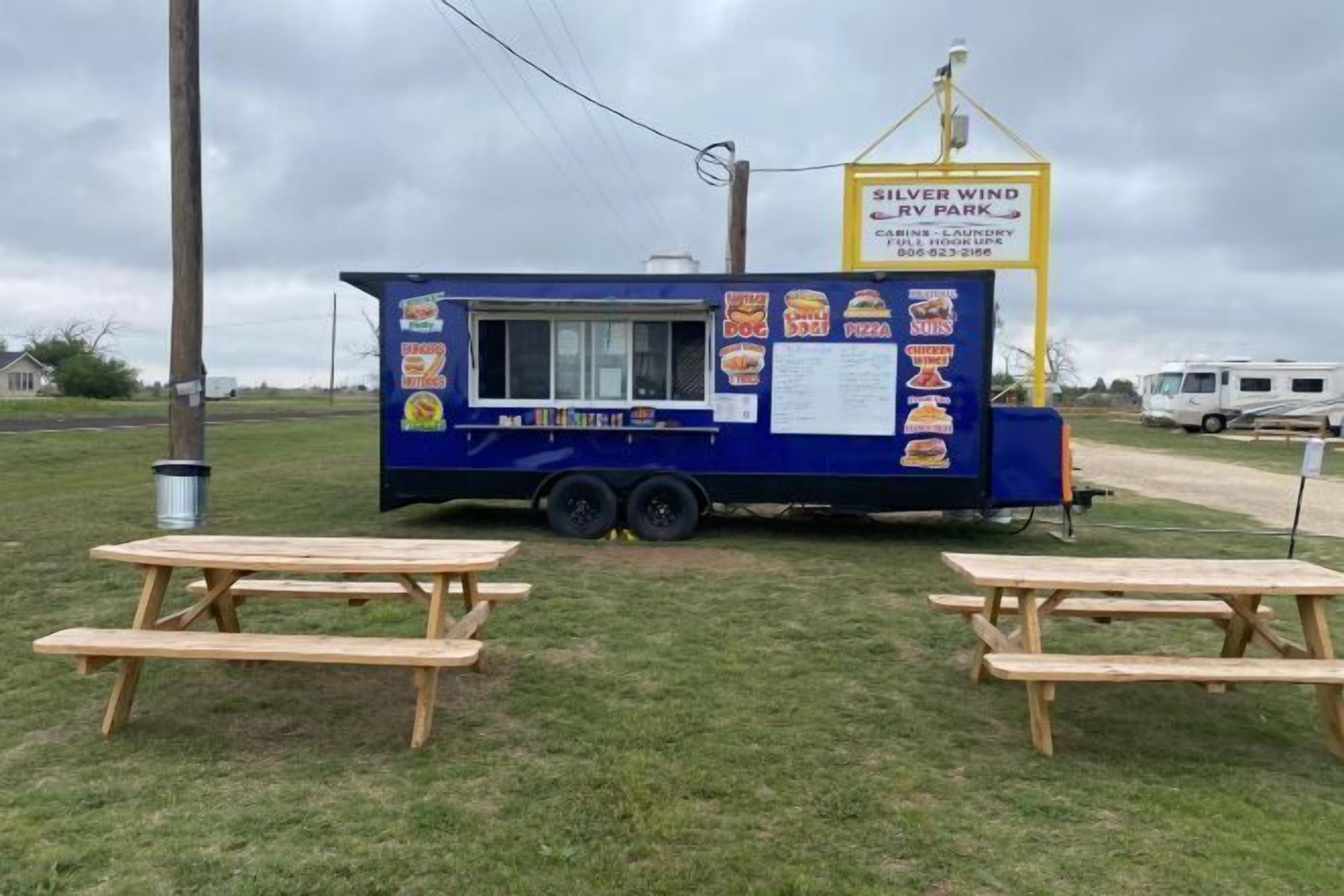 Opções para refeição ao ar livre