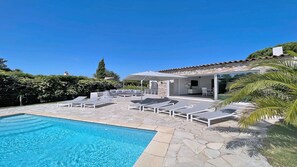 Pool - Luxury villa T5 - 10 people - Private pool - Air conditioning - WiFi - Grimaud (GRIMAUD)
