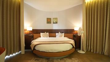 Luxury Double Room, City View | Laptop workspace, free WiFi