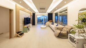 Basic Room, 2 Bedrooms (Royal A (Pool Villa/BBQ/Pet Park)) | 1 bedroom, free WiFi - Taean Holy Dog Pool Villa (Taean)