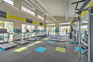 Fitnessbereich