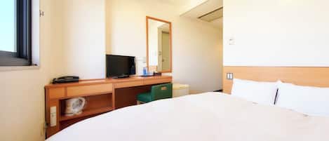 Desk, iron/ironing board, free WiFi, bed sheets