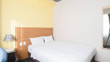 Desk, iron/ironing board, free WiFi, bed sheets