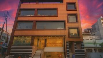 Fassade der Unterkunft