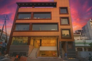 Fassade der Unterkunft