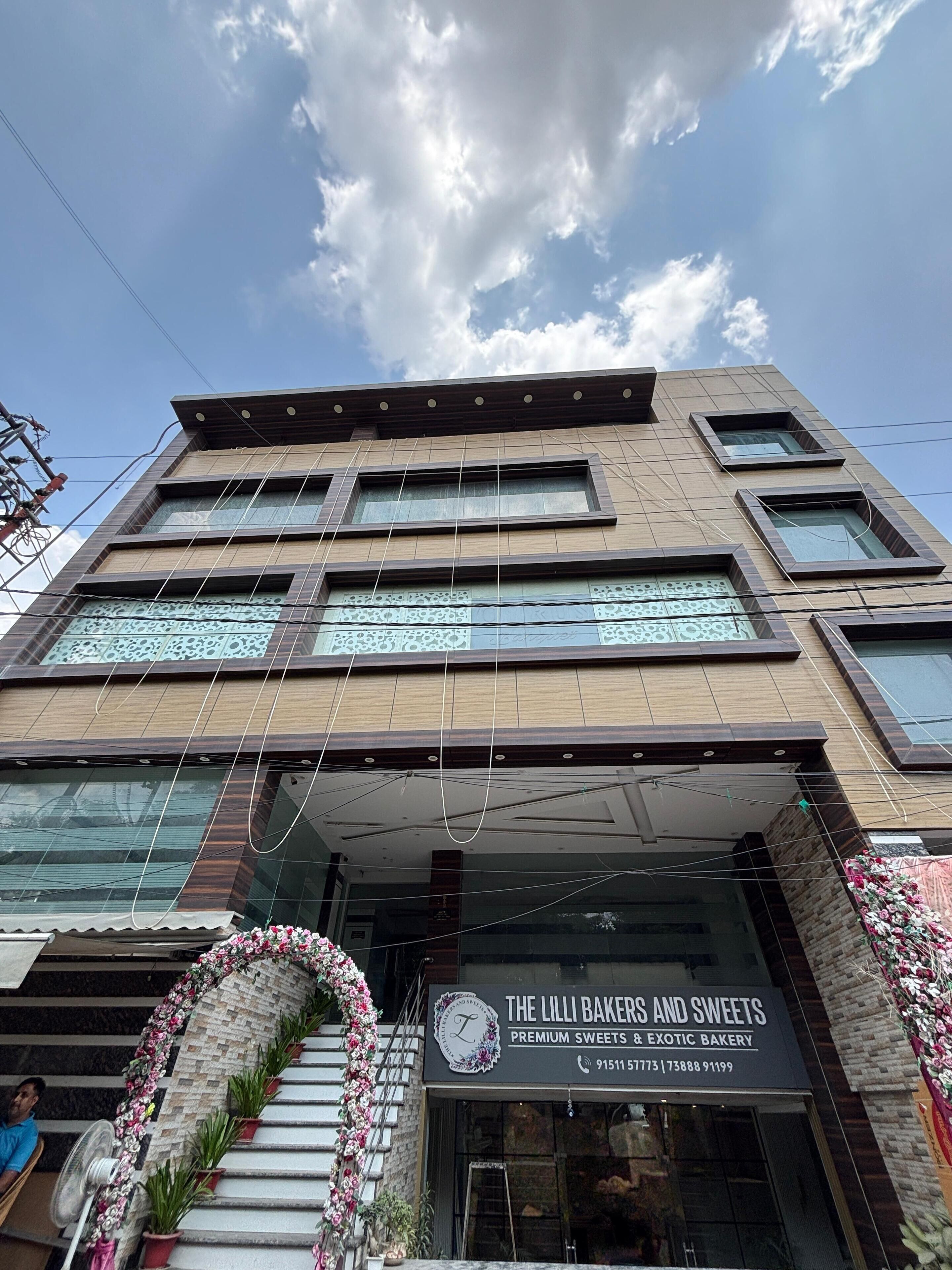 Fassade der Unterkunft