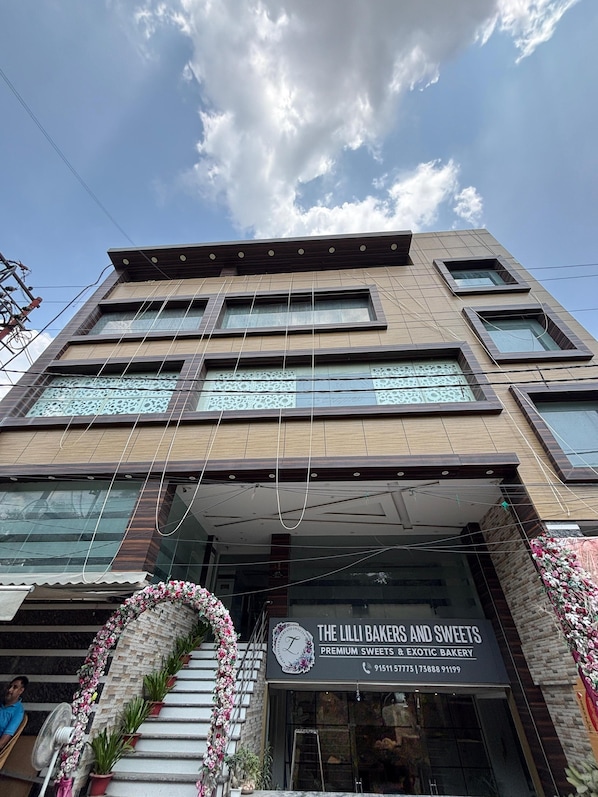 Fassade der Unterkunft