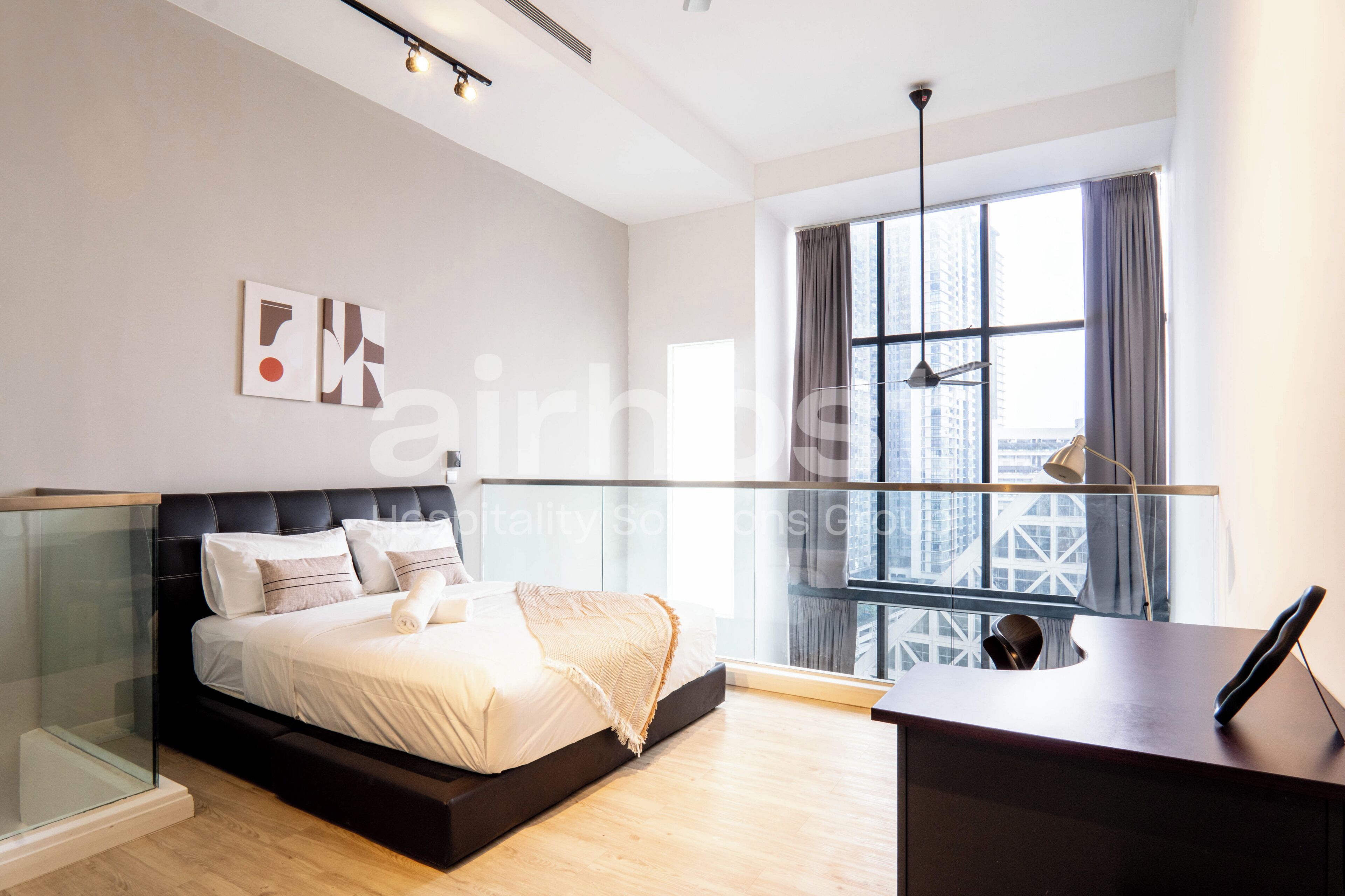 Apartment, 1 Katil Ratu (Queen), Non Smoking, City View | Pemandangan dari hartanah