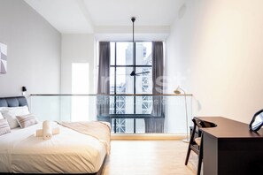 Apartment, 1 Queen Bed, Non Smoking, City View | Iron/ironing board, free WiFi, bed sheets - M City Residence by Airhost (Kuala Lumpur)