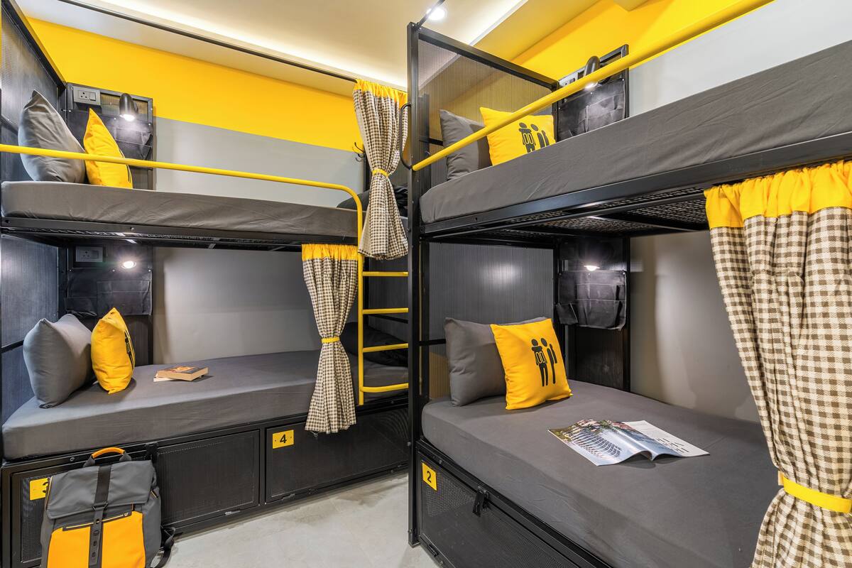 Bed in 4 Bed Mixed Dormitory | Wi-fi (inkludert) og sengetøy