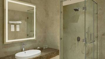 Suite, 1 King Bed, City View | Bathroom