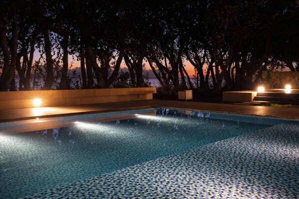 Villa, Balcony, Pool View | View from room - Ocean Front Villa Ishigakijima 1 (Ishigaki)