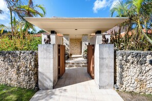 Façade de l’hébergement 