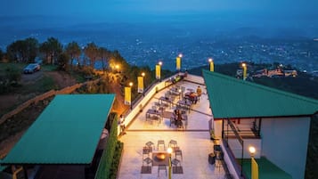 Overnatningsstedets facade