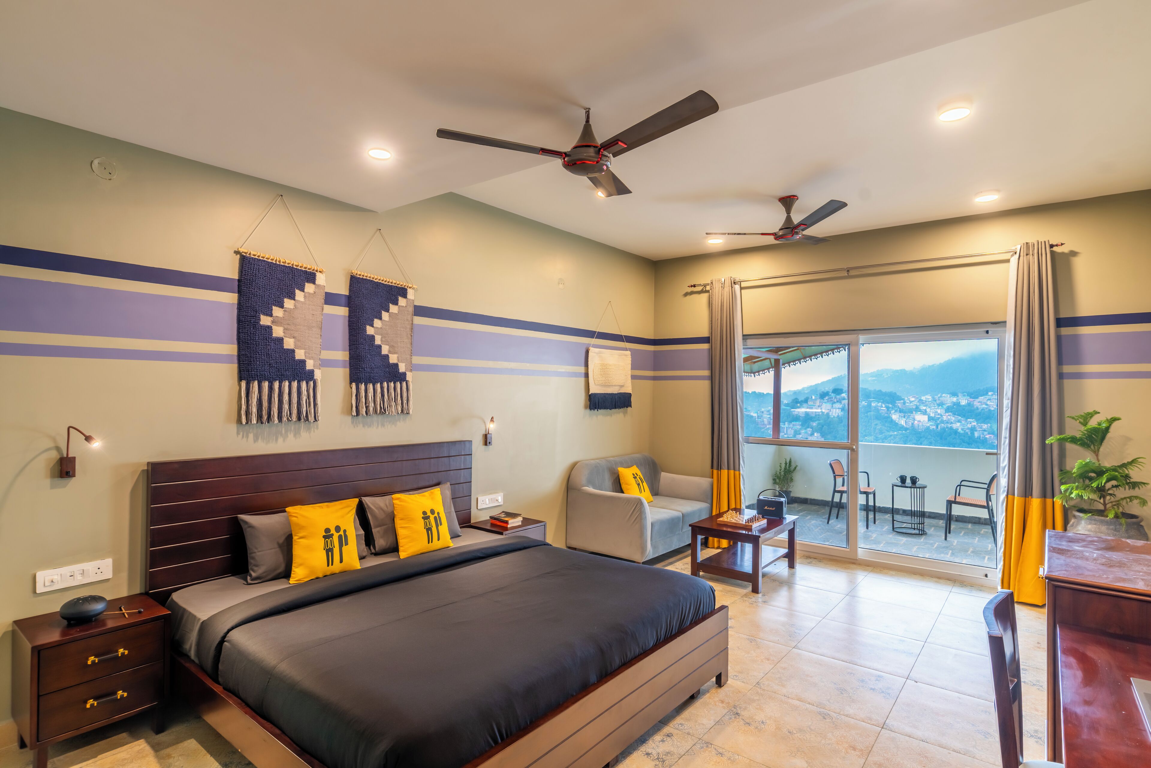 Superior Double Room with Balcony and Valley View
