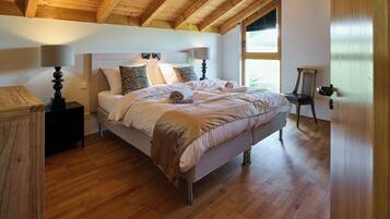4 slaapkamers, beddengoed