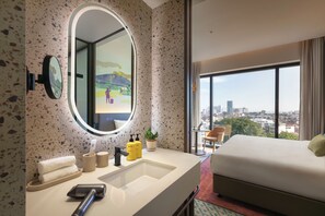 Minibar, in-room safe, desk, laptop workspace