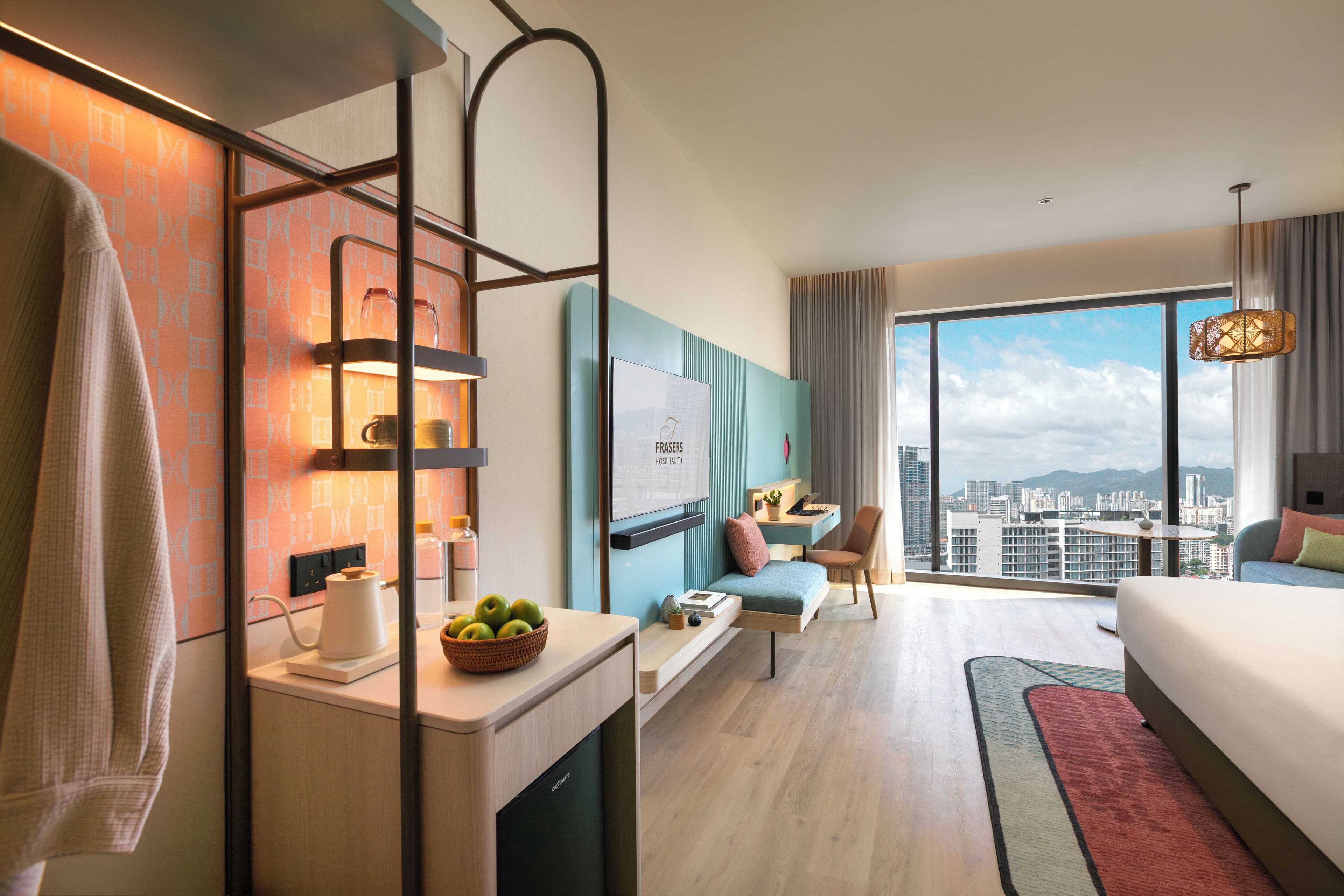 Habitación Premier, 1 cama de matrimonio grande | Minibar, caja fuerte, escritorio y espacio para trabajar con un portátil