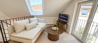 Appartement « Kaisers Nescht » avec vue sur la montagne, terrasse privée et Wi-Fi