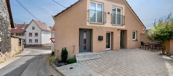 Apartment 'Kaisers Nescht' mit Bergblick, privater Terrasse und WLAN