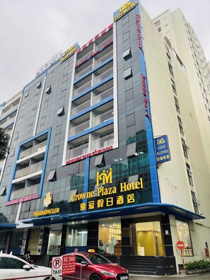 Overnatningsstedets facade