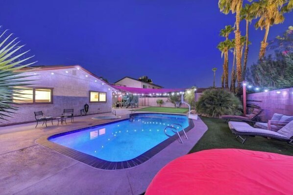 Alberca al aire libre