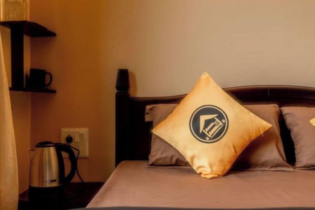 Premium Double Room with Balcony and Hill View | Free WiFi