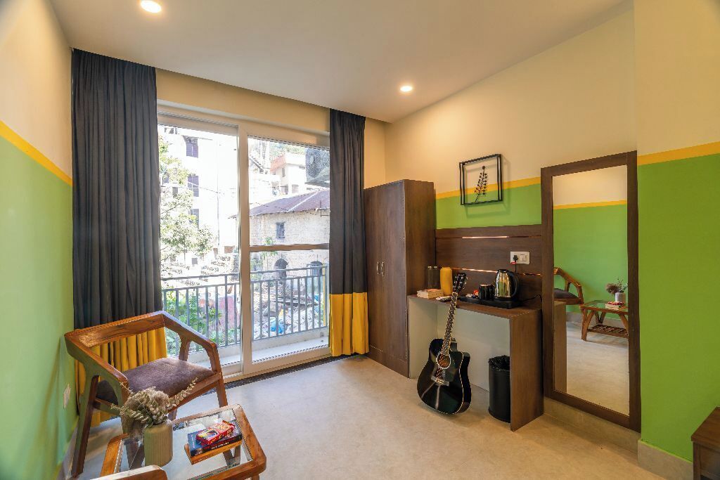 Quarto casal superior, sacada | Sacada