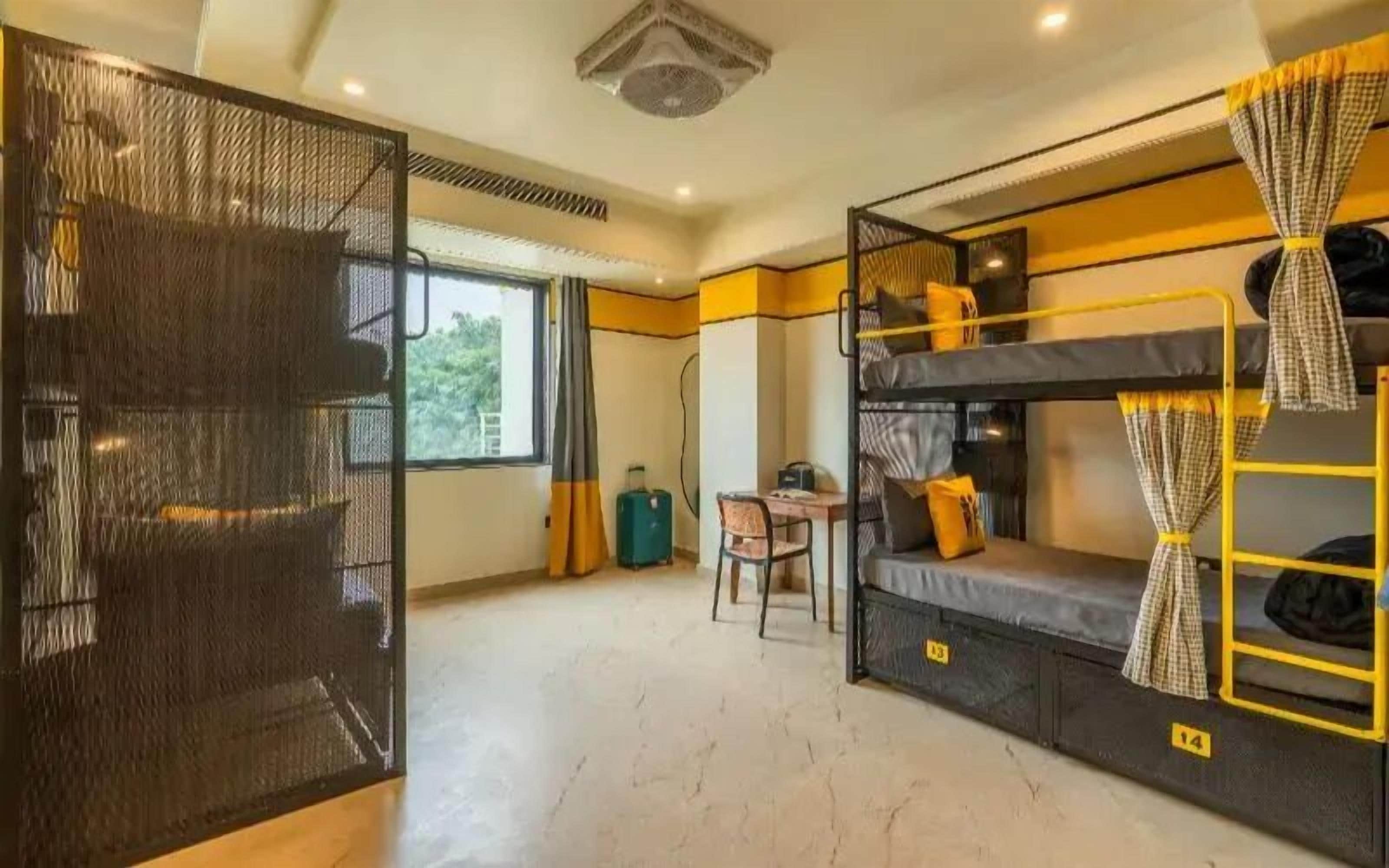 Bed in 4 Bed Mixed Dormitory with City View | View from room