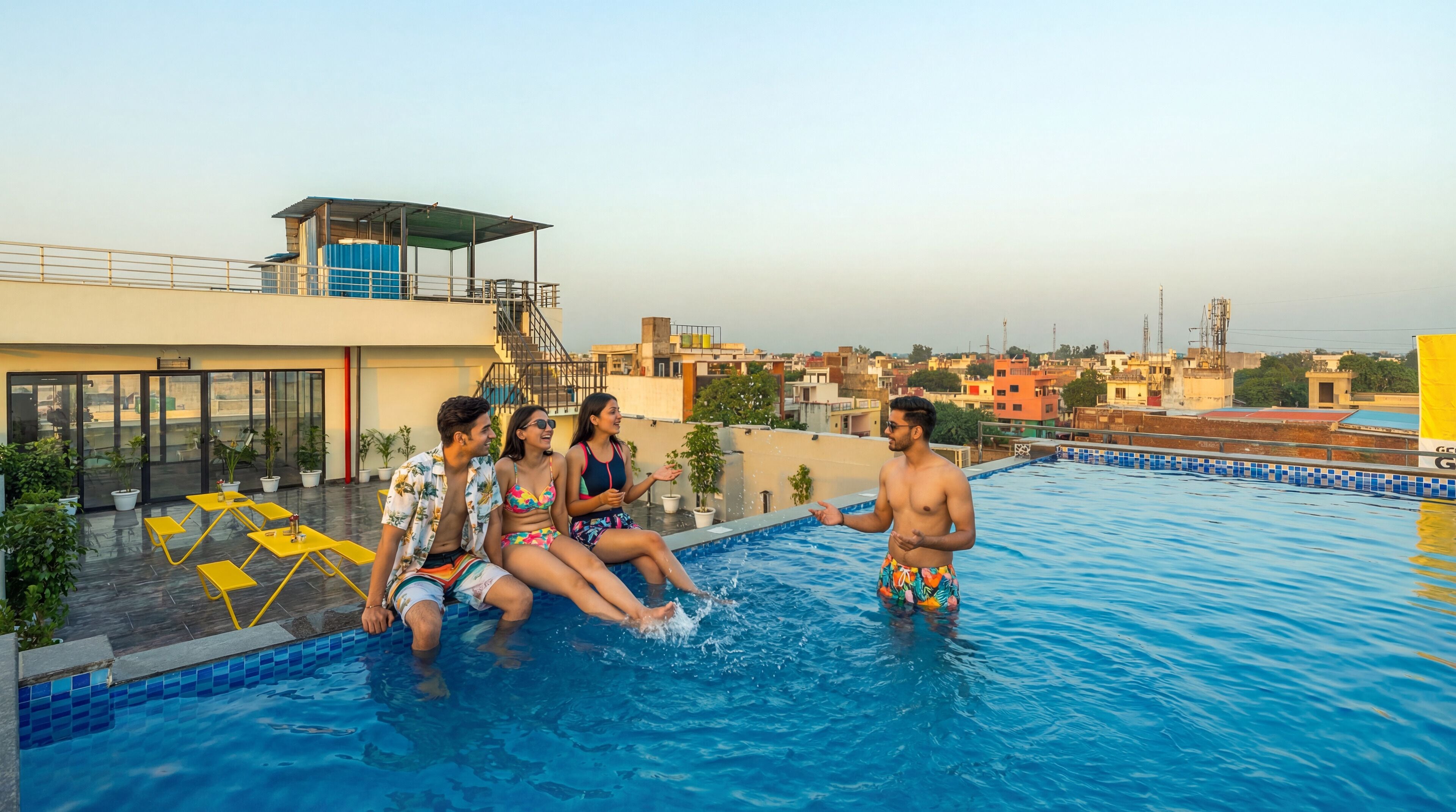 Outdoor pool