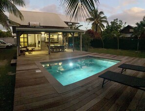 Pool - Moorea Fare Korail-private pool and sea access-Temae (Moorea)
