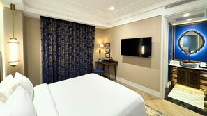 In-room safe, blackout drapes, free WiFi, bed sheets - Ashley NewAir Menteng with Air Purifier (Jakarta)