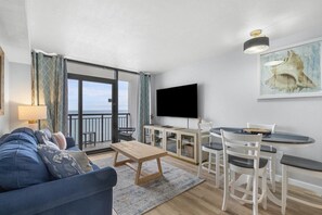 TV - Stay and Stargaze: 20th Flr Oceanfront King Suite (Myrtle Beach)