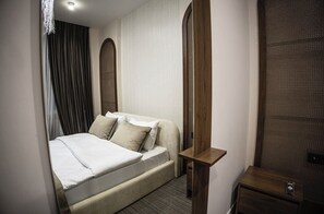 Standaard tweepersoonskamer, uitzicht op tuin | Gratis wifi