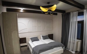 Doppia Deluxe, balcone, vista montagna | Wi-Fi gratuito