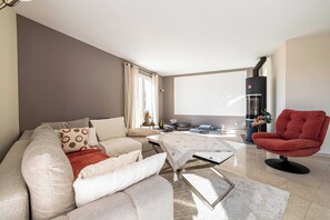 Living area - Stunning House A/C 5br/10p - Antibes (Biot)