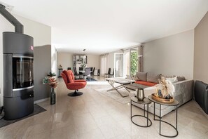 Living area - Stunning House A/C 5br/10p - Antibes (Biot)