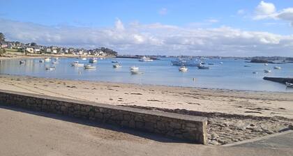 "le petit cottage": grande maison avec jardin pour 14 pers, Ă 2 pas de la mer!