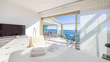 Apartamento | 2 dormitorios, tabla de planchar con plancha, ropa de cama