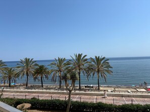 Vue sur la plage/l’océan