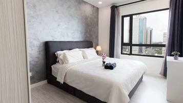 1 bedroom, iron/ironing board, WiFi, bed sheets